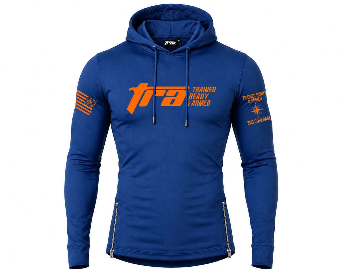 TRA 360° Performance Hoodie – Blue