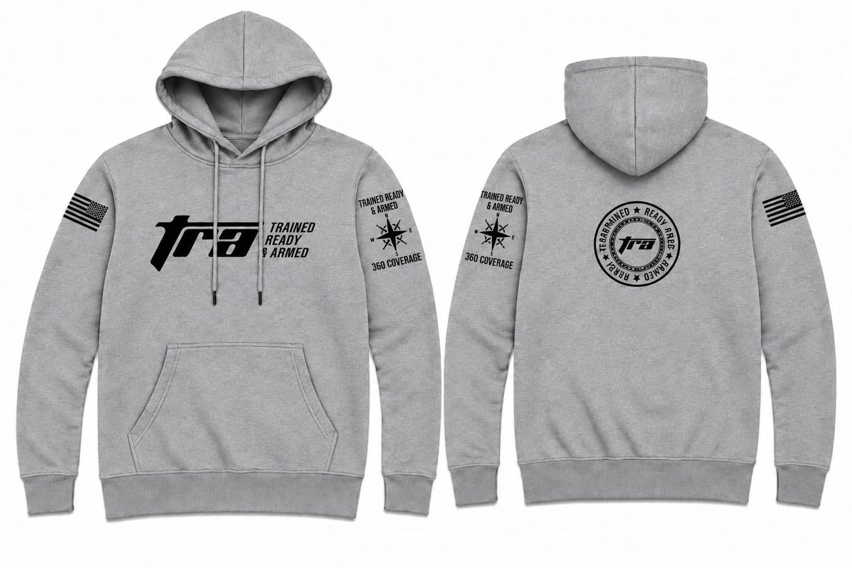 TRA Men’s 360° Signature Hoodie – Grey