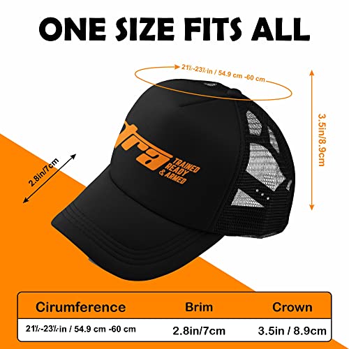 Trained Ready Armed Snapback Hat for Men & Women - Comfortable Golf Dad Hat (One Size) - Trained Ready Armed Apparel