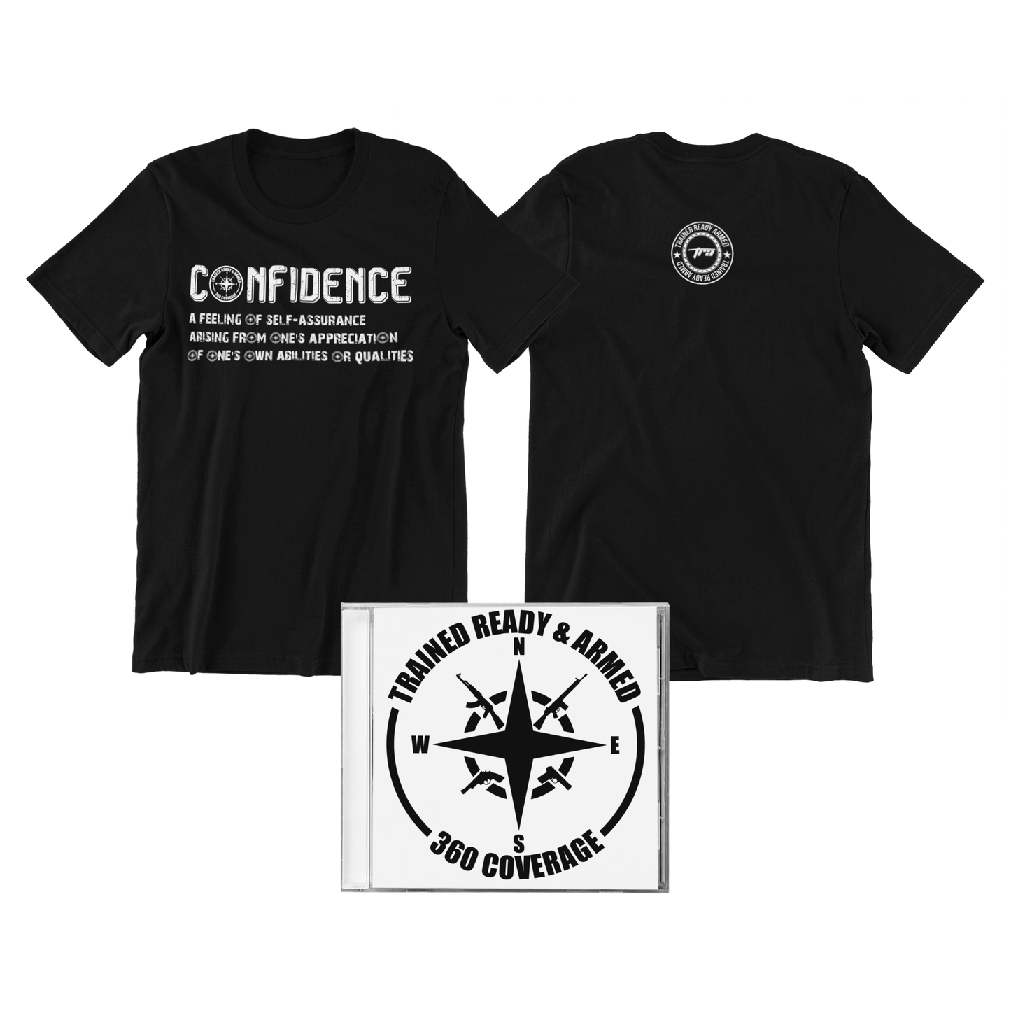 TRA Confidence Def- WP Short-Sleeve Unisex T-Shirt - Trained Ready Armed Apparel