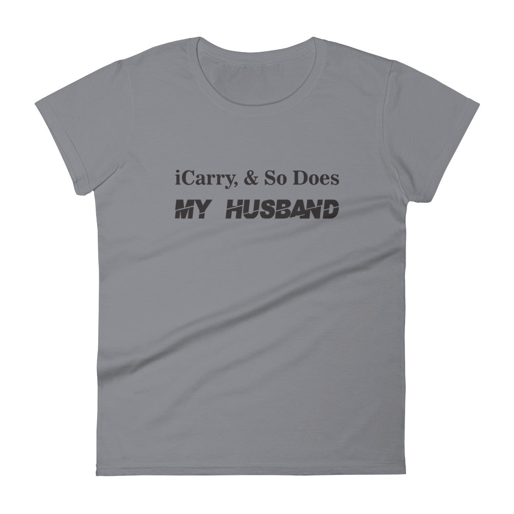 TRA ICarry- (BP) Women's short sleeve t-shirt - Trained Ready Armed Apparel