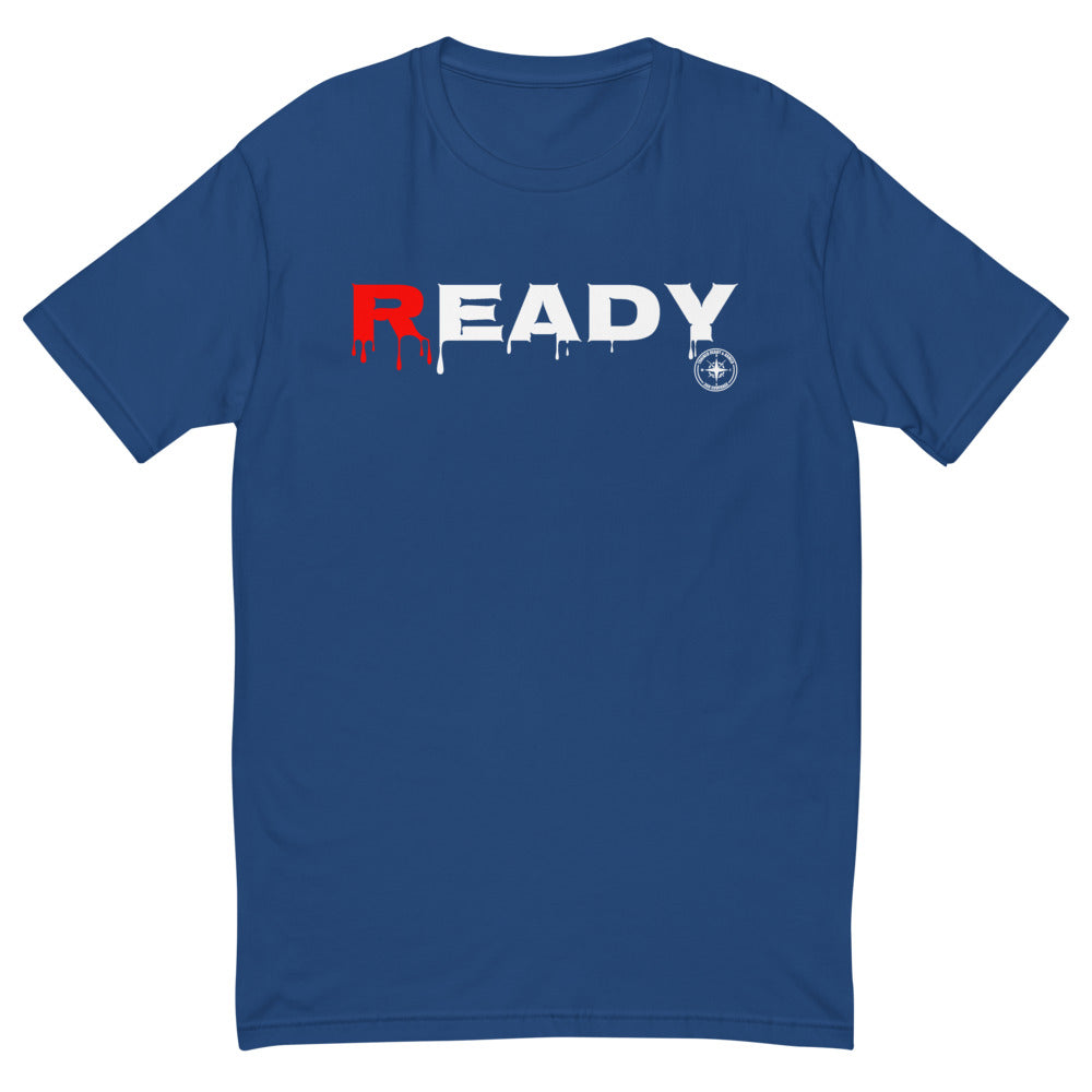 TRAINED READY ARMED (READY BL-WP-360) MEN'S FITTED Short Sleeve T-shirt - Trained Ready Armed Apparel