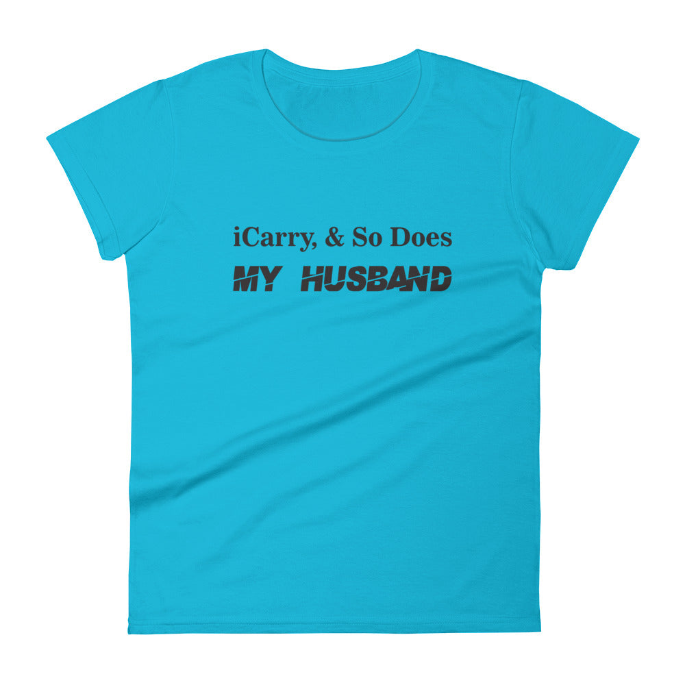 TRA ICarry- (BP) Women's short sleeve t-shirt - Trained Ready Armed Apparel