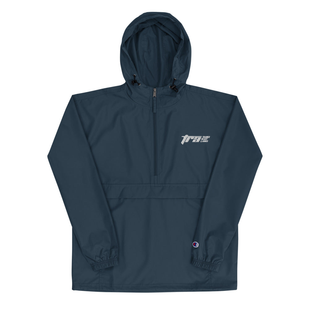 Trained Ready Armed 2.0-WT Embroidered Champion Packable Jacket - Trained Ready Armed Apparel