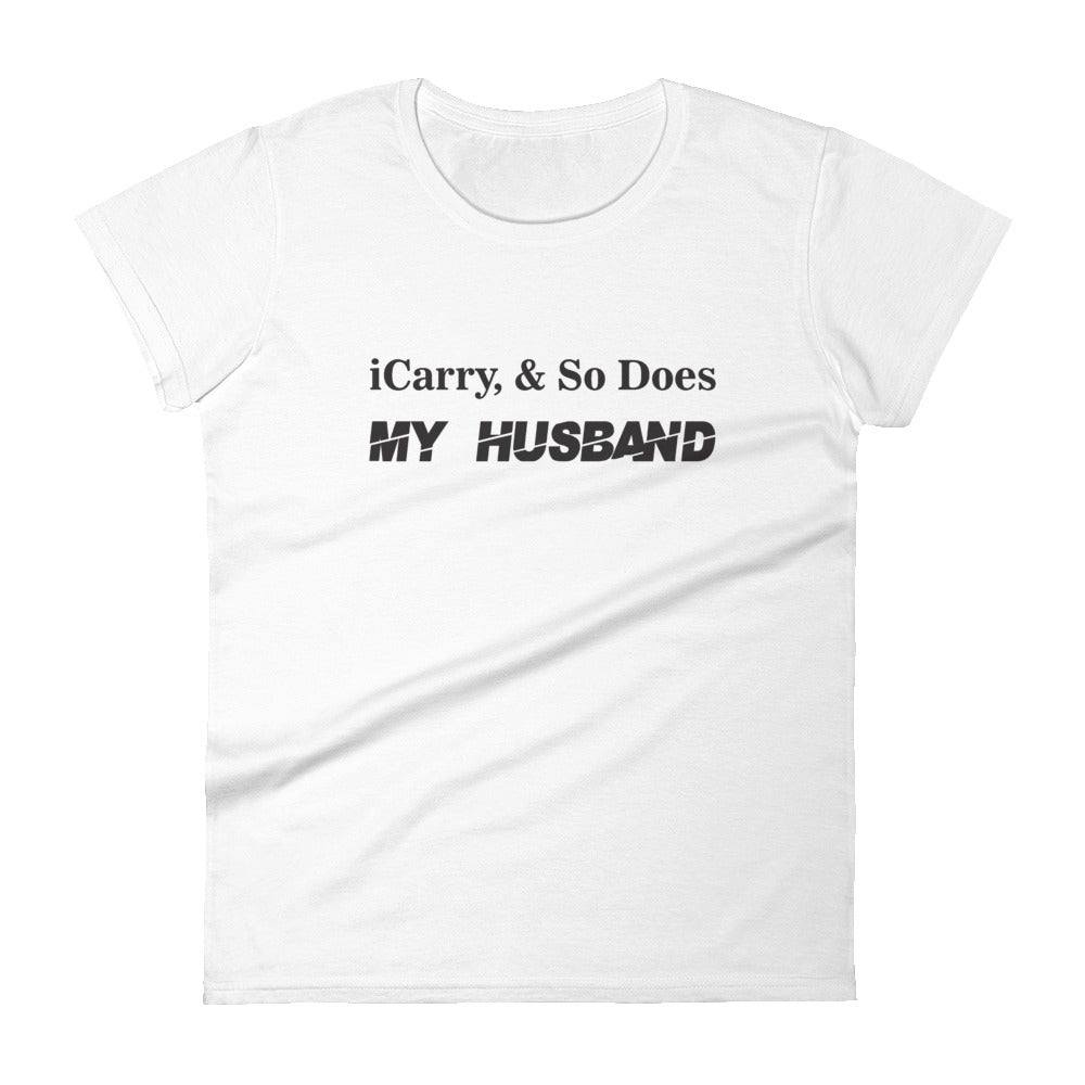 TRA ICarry- (BP) Women's short sleeve t-shirt - Trained Ready Armed Apparel
