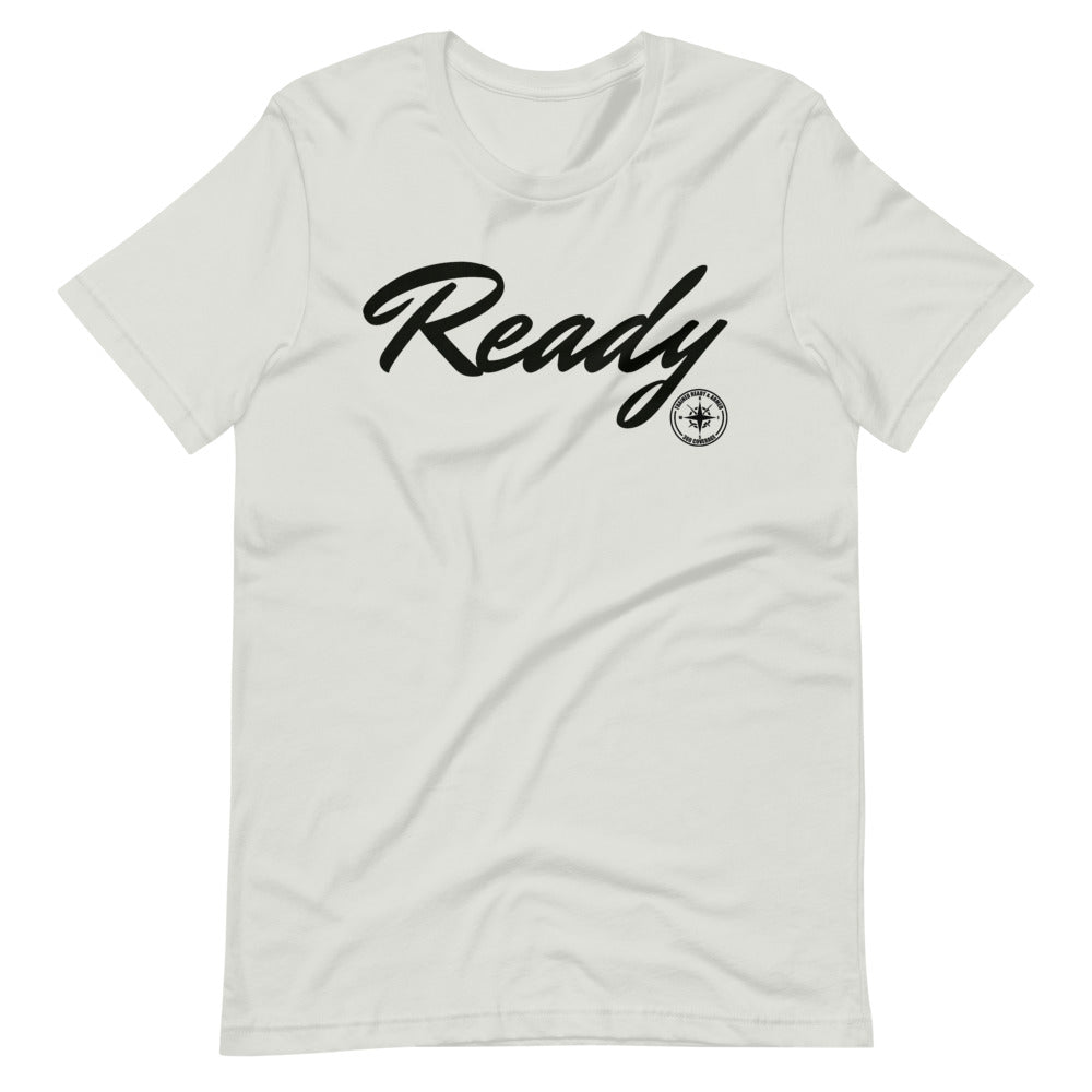 TRAINED READY ARMED (Ready Signature -BP 524) Short-Sleeve Unisex T-Shirt - Trained Ready Armed Apparel