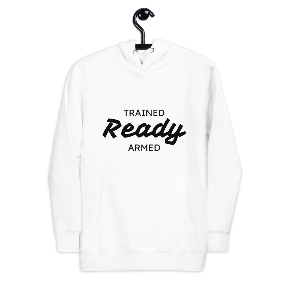 TRAINED READY ARMED 3W-BP-523 Men's Hoodie - Trained Ready Armed Apparel