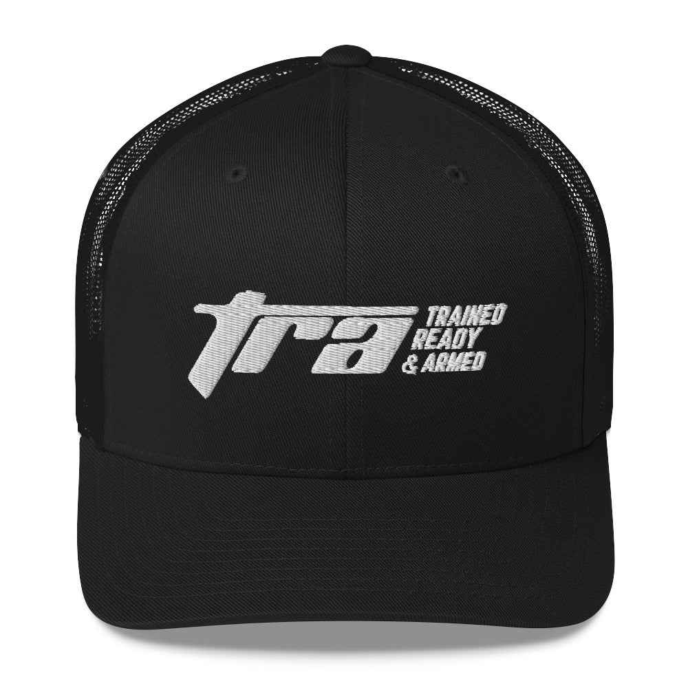Trained Ready Armed Trucker Cap - Trained Ready Armed Apparel