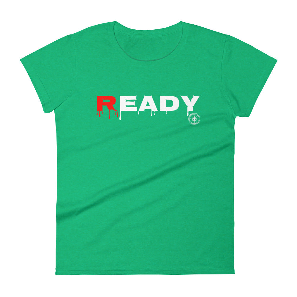 TRAINED READY ARMED (READY BL-WP-360) Women's short sleeve t-shirt - Trained Ready Armed Apparel