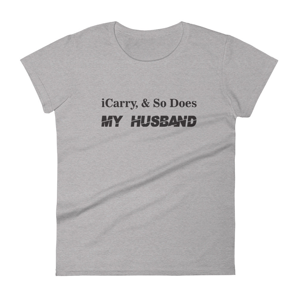 TRA ICarry- (BP) Women's short sleeve t-shirt - Trained Ready Armed Apparel
