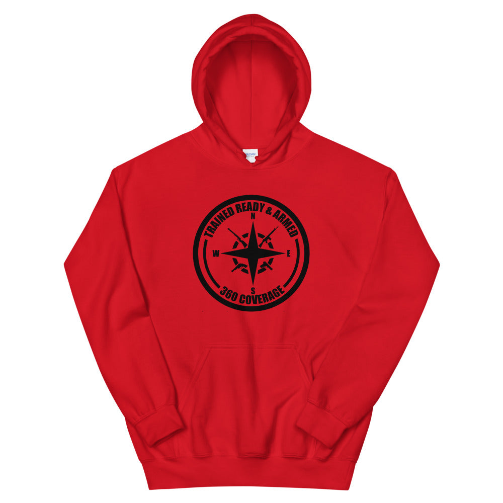 Trained Ready Armed 306 Cir-BT Men's Hoodie - Trained Ready Armed Apparel