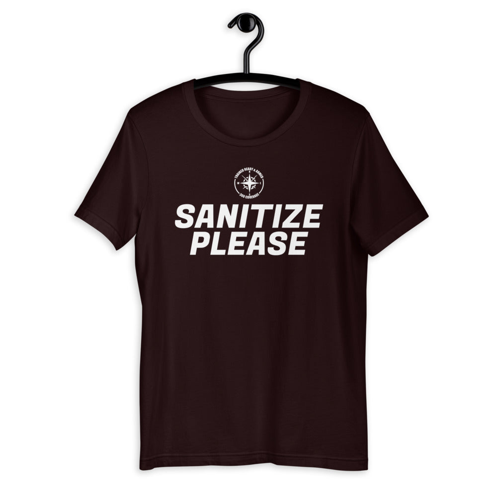 Trained Ready Armed 360 WG Sanitize Pls (WP) Short-Sleeve Unisex T-Shirt - Trained Ready Armed Apparel