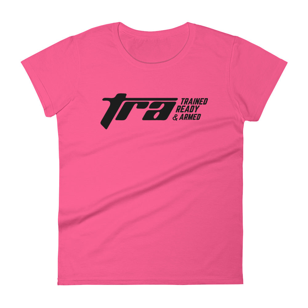 TRA 2.0 120519-3 Women's short sleeve t-shirt (BP) - Trained Ready Armed Apparel