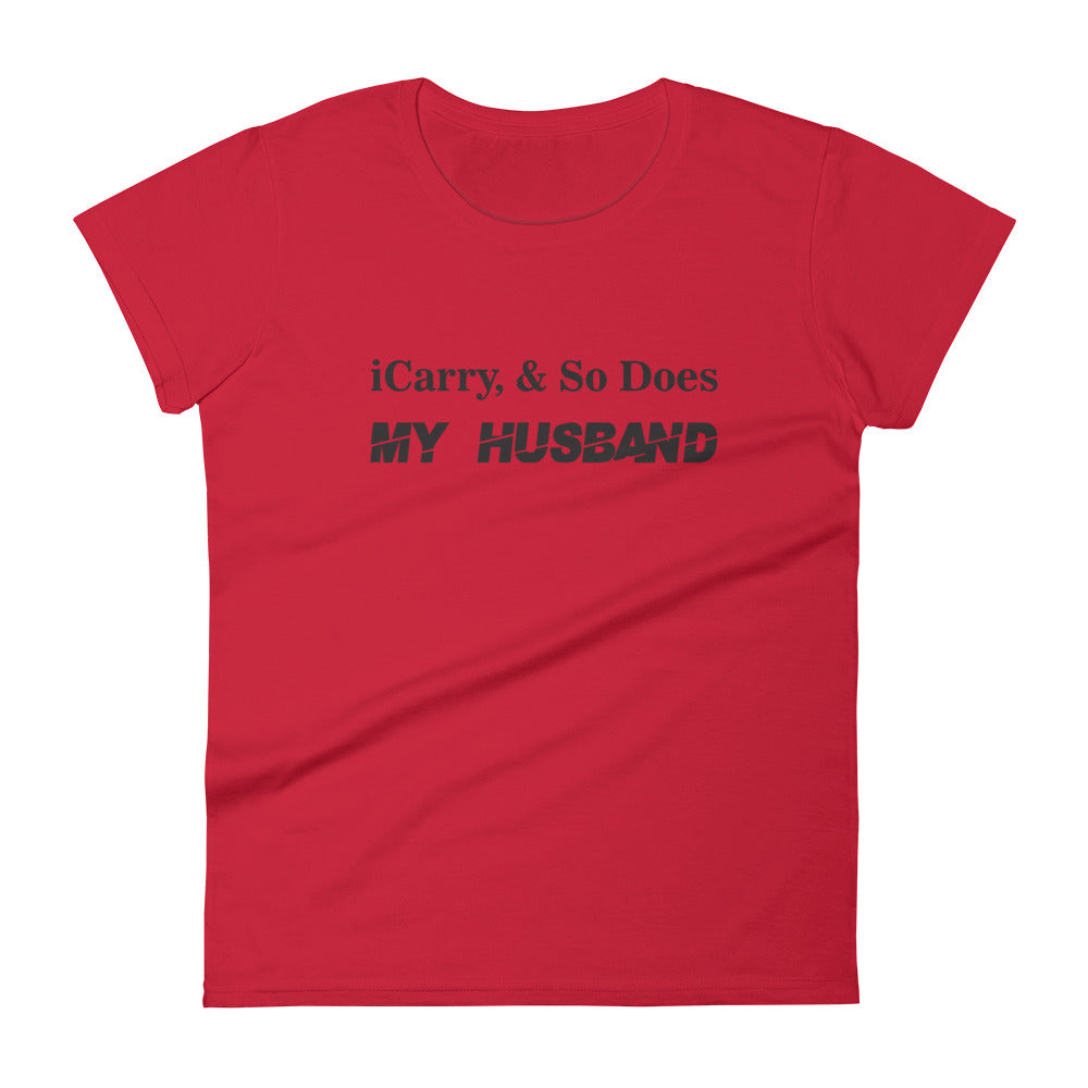 TRA ICarry- (BP) Women's short sleeve t-shirt - Trained Ready Armed Apparel