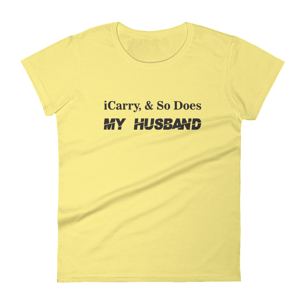 TRA ICarry- (BP) Women's short sleeve t-shirt - Trained Ready Armed Apparel