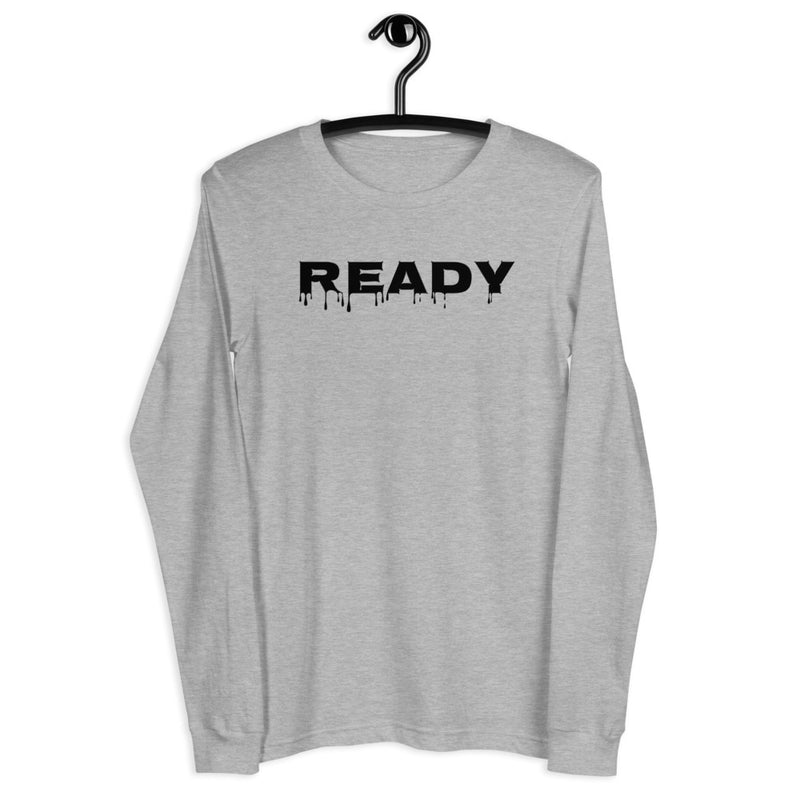 TRAINED READY & ARMED "Ready DBL" Men’s Long Sleeve Tee - Trained Ready Armed Apparel