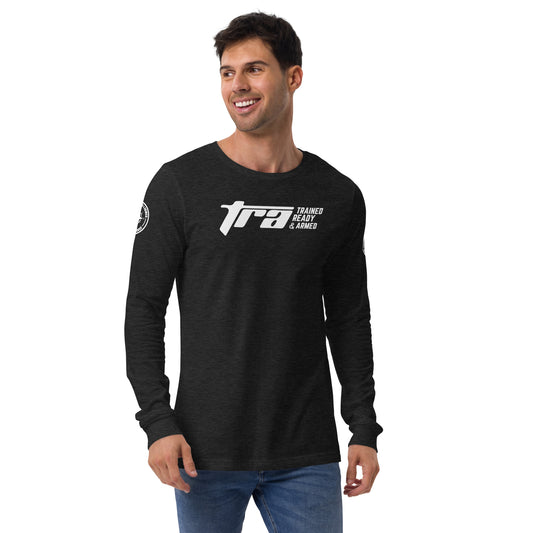 TRAINED READY & ARMED 1.0 MEN'S Long Sleeve Tee - Trained Ready Armed Apparel