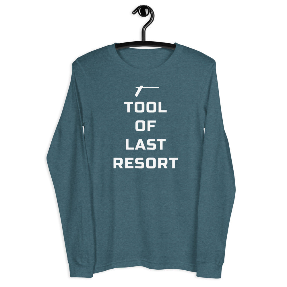 TRA "Tool of Last Resort" Men’s Long Sleeve Tee - Trained Ready Armed Apparel