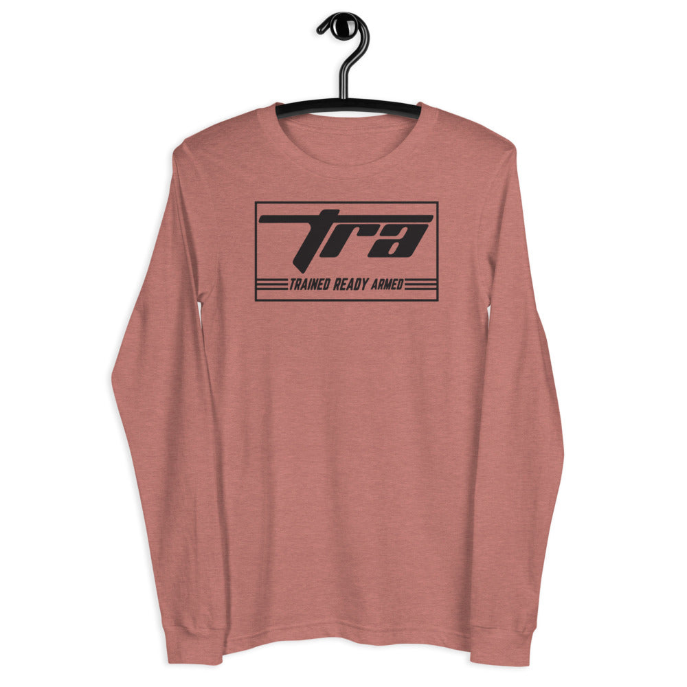 TRA "Boxed In" Men’s Long Sleeve Tee - Trained Ready Armed Apparel