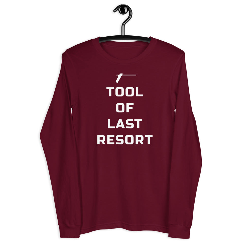 TRA "Tool of Last Resort" Men’s Long Sleeve Tee - Trained Ready Armed Apparel