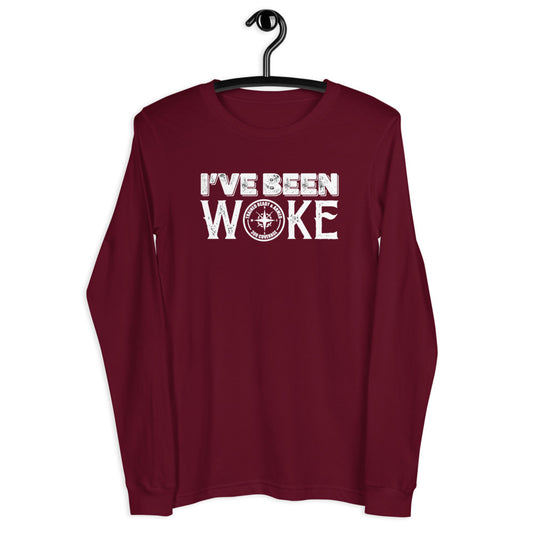 TRA "I'VE BEEN WOKE" Men’s Long Sleeve Tee - Trained Ready Armed Apparel