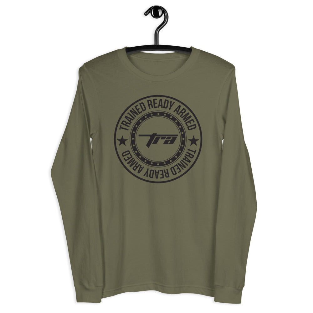 TRA "Encircled" Men’s Long Sleeve Tee - Trained Ready Armed Apparel