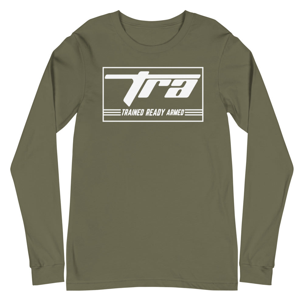 TRA "Boxed In"  Men’s Long Sleeve Tee - Trained Ready Armed Apparel