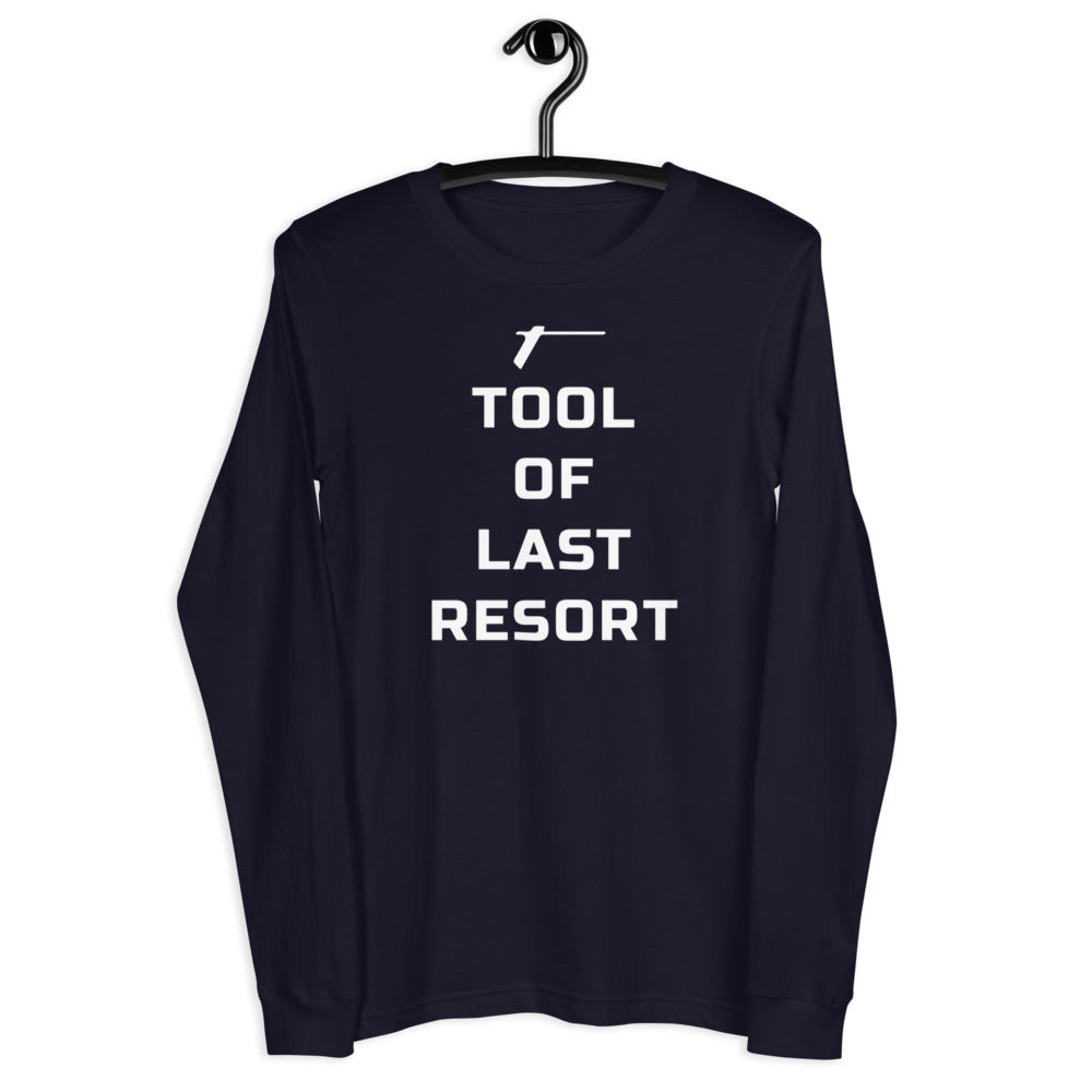 TRA "Tool of Last Resort" Men’s Long Sleeve Tee - Trained Ready Armed Apparel