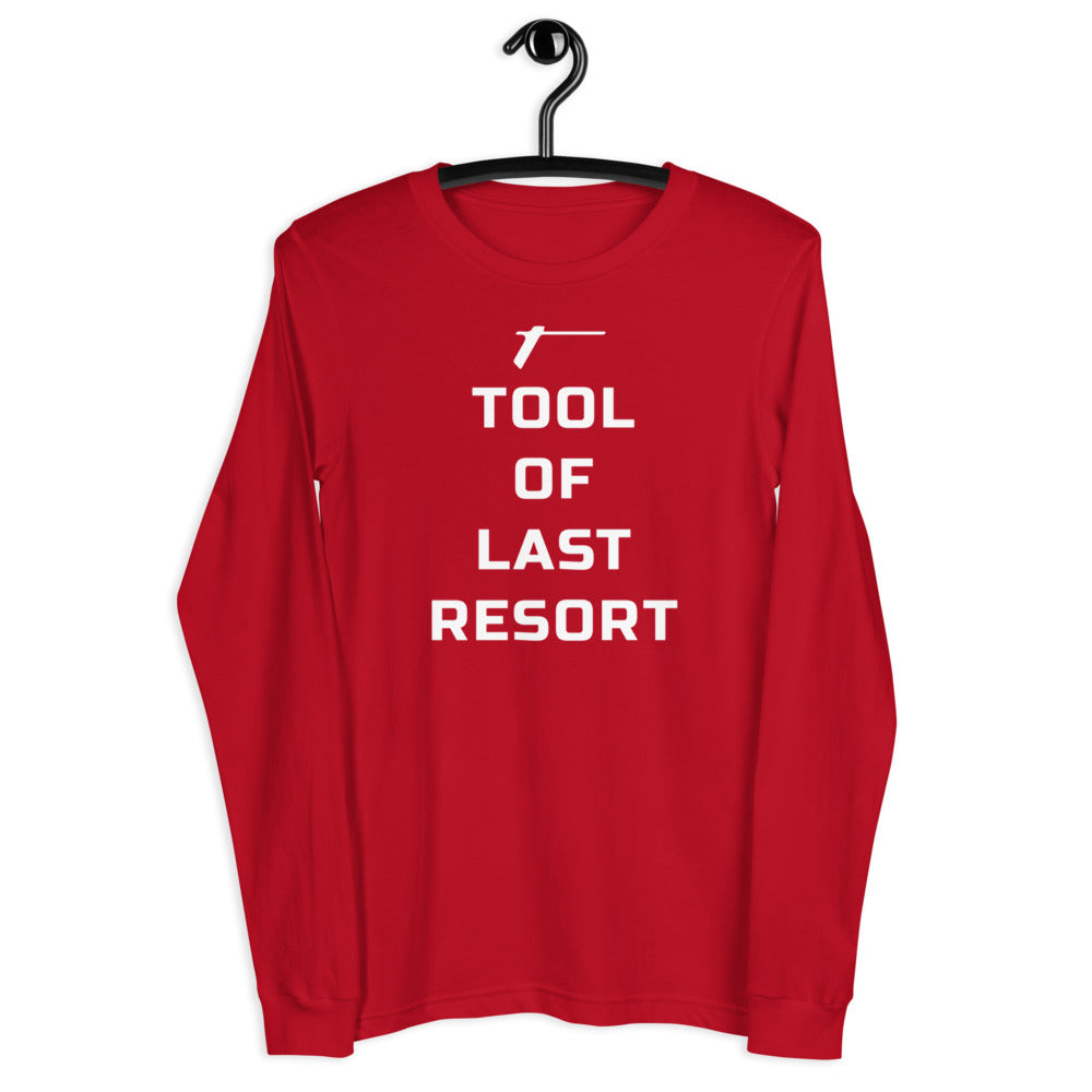 TRA "Tool of Last Resort" Men’s Long Sleeve Tee - Trained Ready Armed Apparel