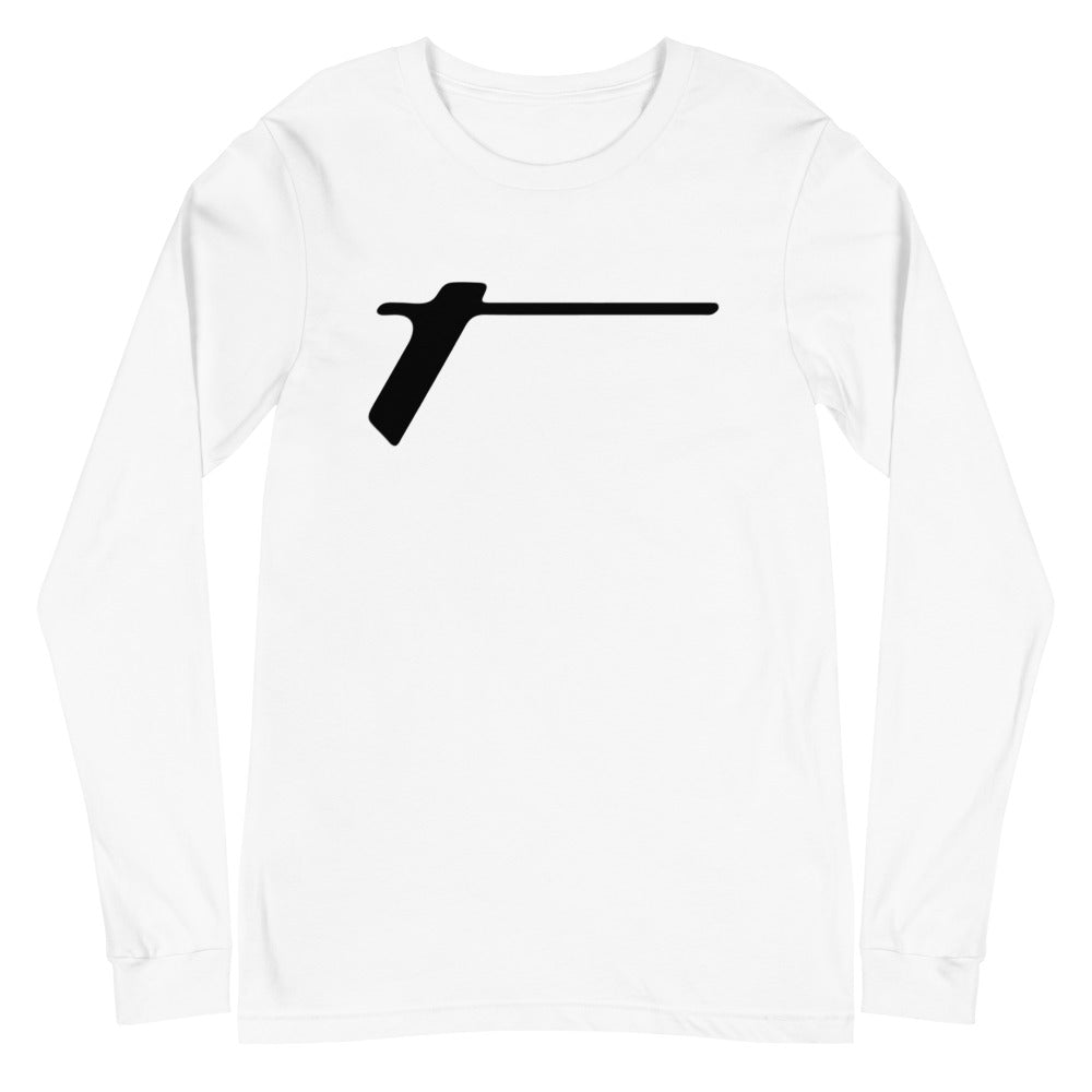 TRA "T-Pistol" Men's Long Sleeve T-Shirt - Trained Ready Armed Apparel