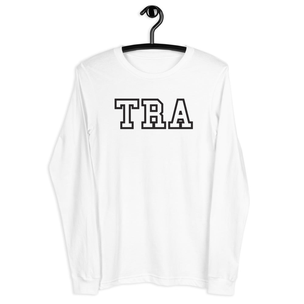 TRA "Simply TRA" Men’s Long Sleeve T-Shirt - Trained Ready Armed Apparel