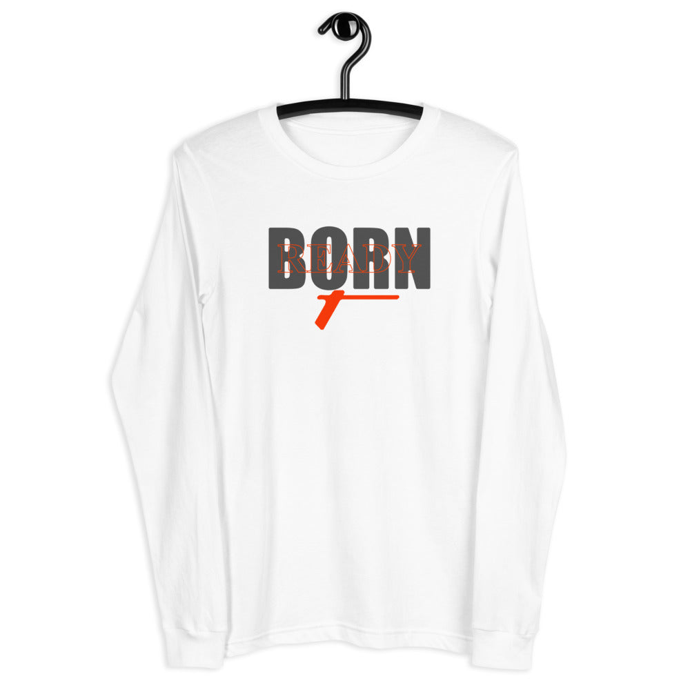 TRA "Born Ready" Men’s Long Sleeve Tee - Trained Ready Armed Apparel