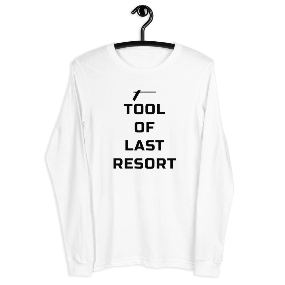 TRA " Tool of Last Resort" Men’s Long Sleeve Tee - Trained Ready Armed Apparel