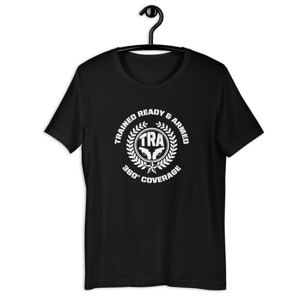TRA "360 WREATH -WP" Men's Short-Sleeve T-Shirt - Trained Ready Armed Apparel