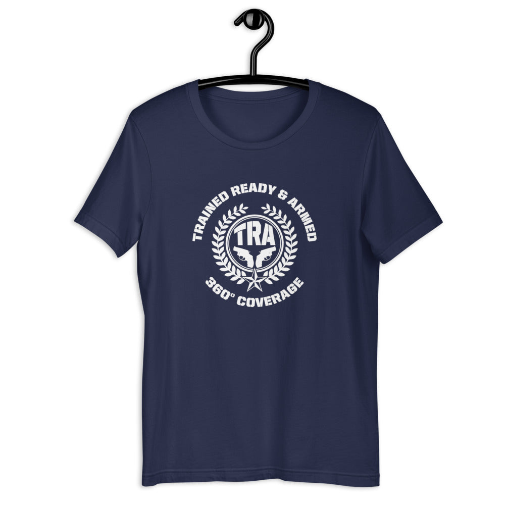 TRA "360 WREATH -WP" Men's Short-Sleeve T-Shirt - Trained Ready Armed Apparel