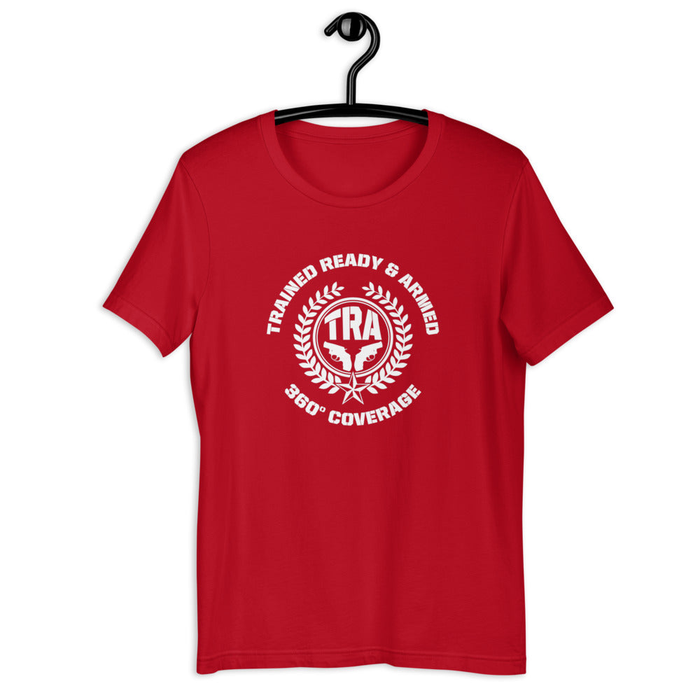 TRA "360 WREATH -WP" Men's Short-Sleeve T-Shirt - Trained Ready Armed Apparel