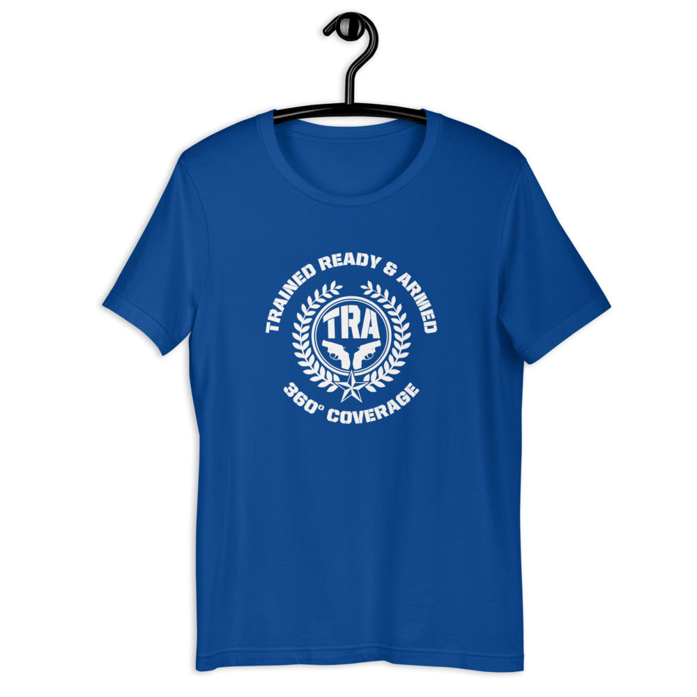 TRA "360 WREATH -WP" Men's Short-Sleeve T-Shirt - Trained Ready Armed Apparel