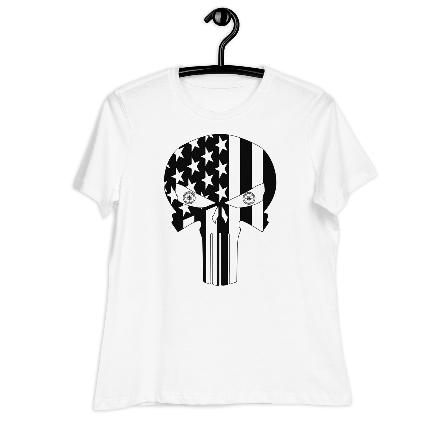 Trained Ready & Armed BK - Punisher Women's Relaxed T-Shirt - Trained Ready Armed Apparel