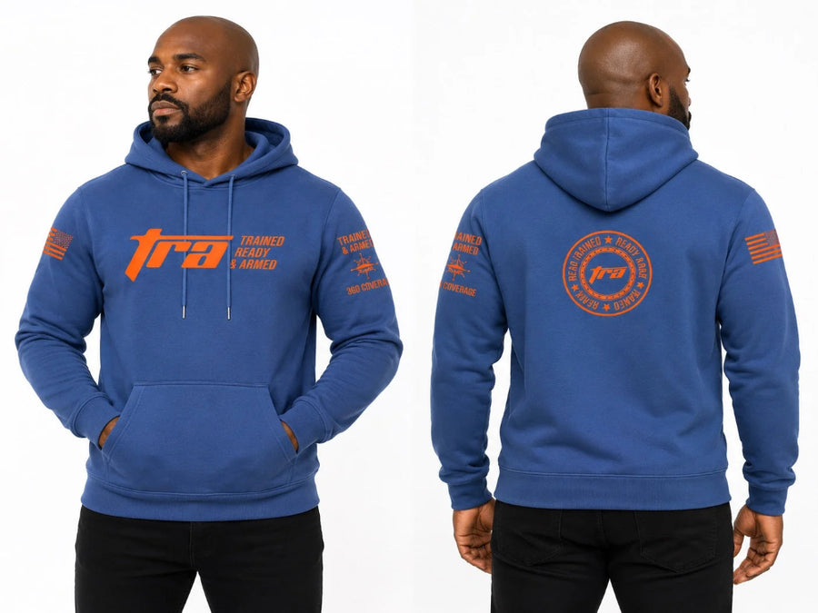TRA Men’s 360° Signature Hoodie – Blue
