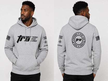 TRA Men’s 360° Signature Hoodie – Grey