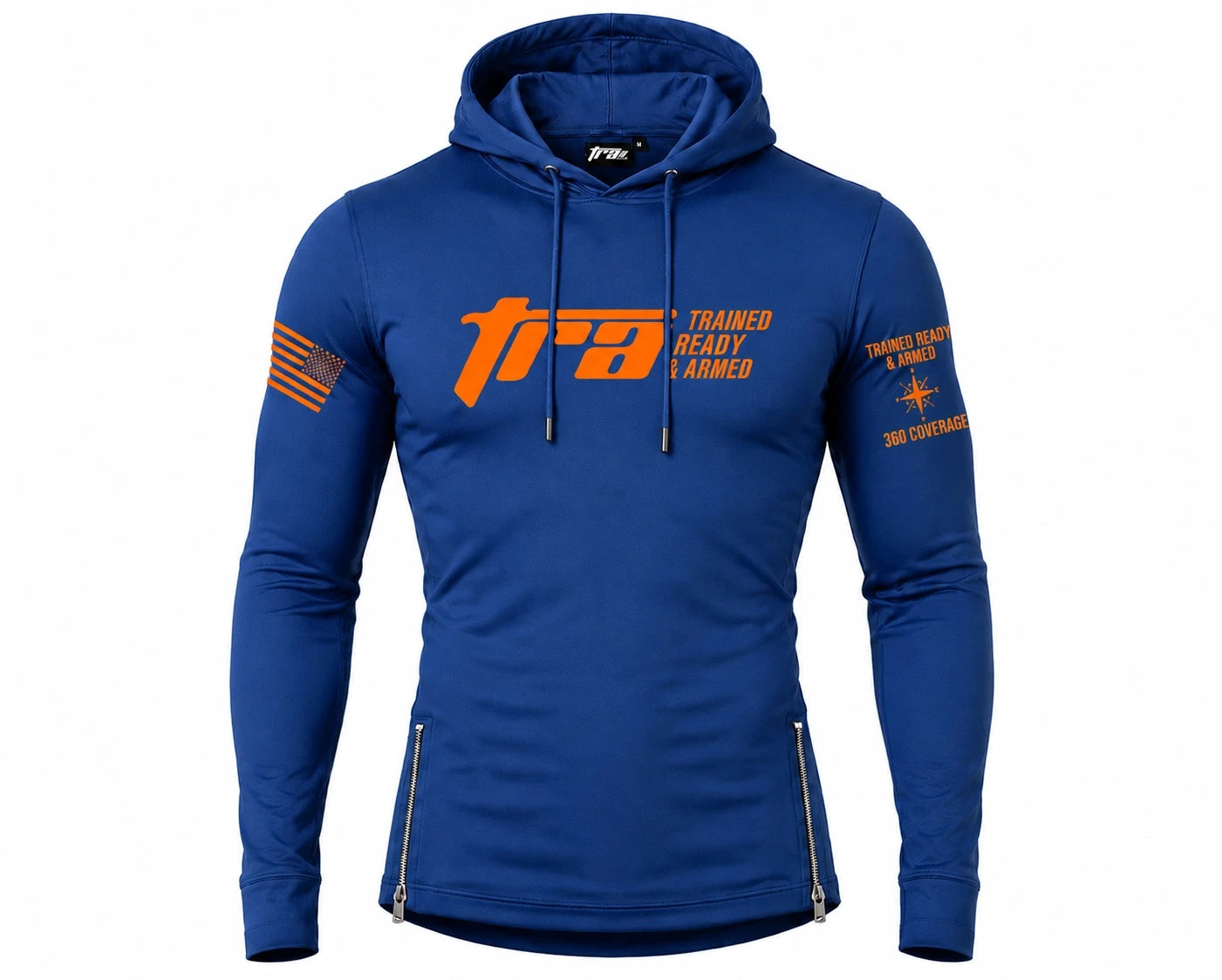 TRA 360° Performance Hoodie – Blue