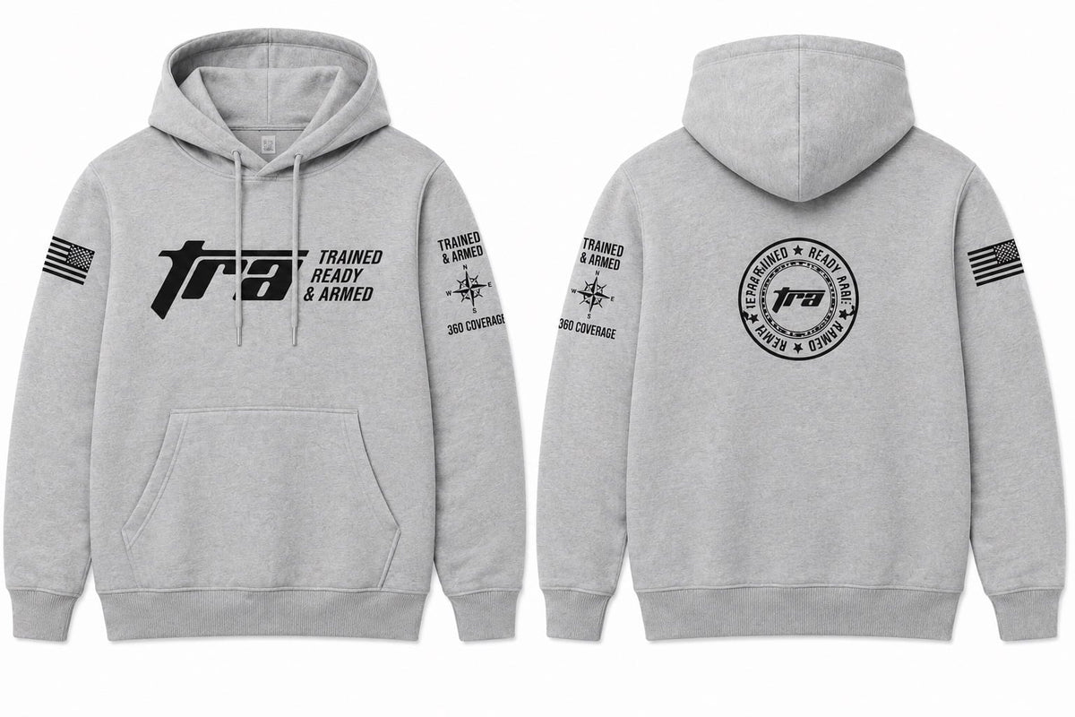 TRA Men’s 360° Signature Hoodie – Grey