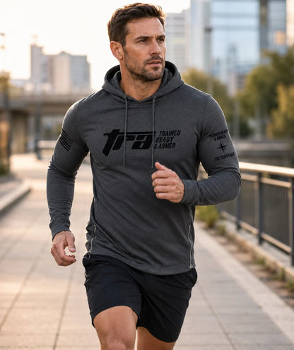TRA Men’s 360° Performance Hoodie – Charcoal
