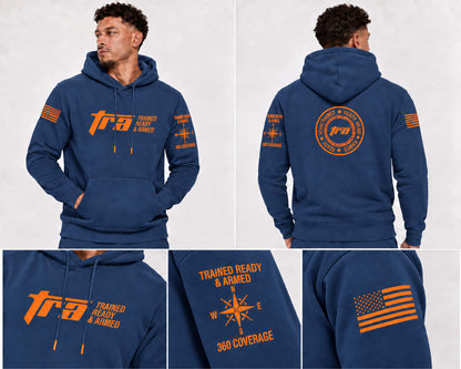 TRA Men’s 360° Signature Hoodie – Blue