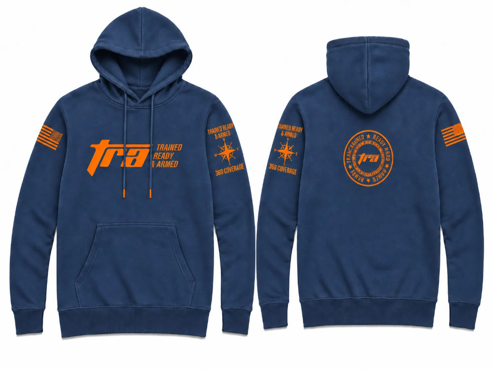 TRA Men’s 360° Signature Hoodie – Blue