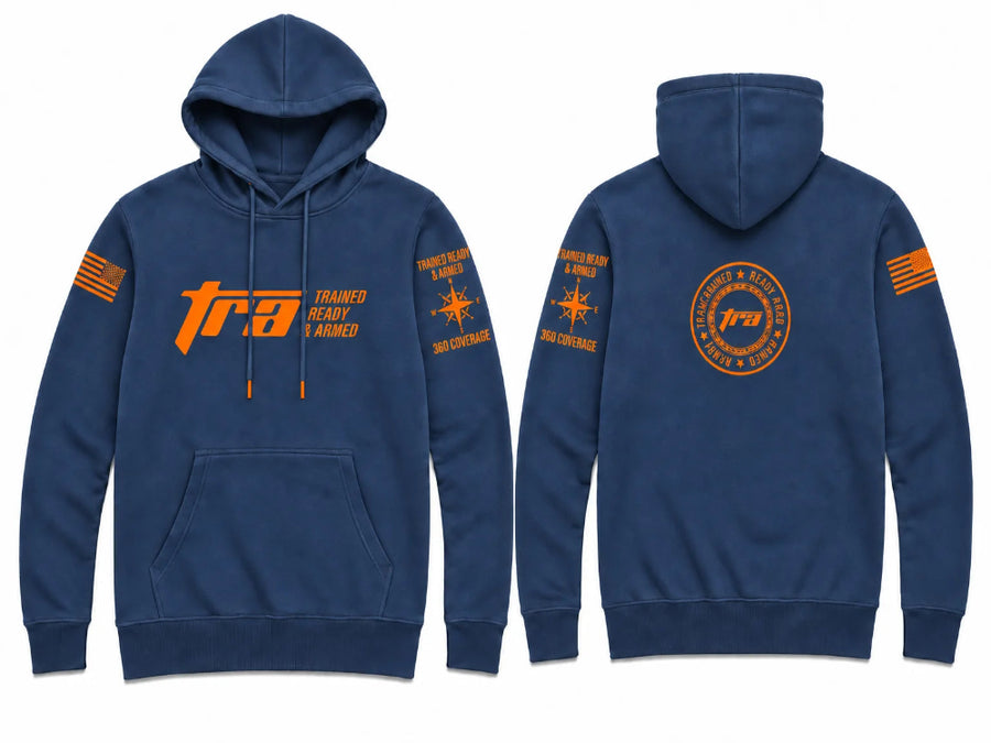 TRA Men’s 360° Signature Hoodie – Blue