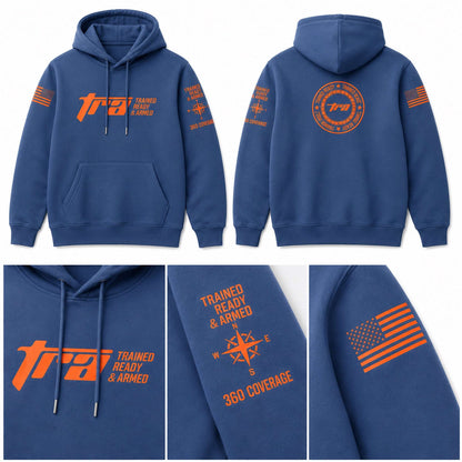 TRA Men’s 360° Signature Hoodie – Blue