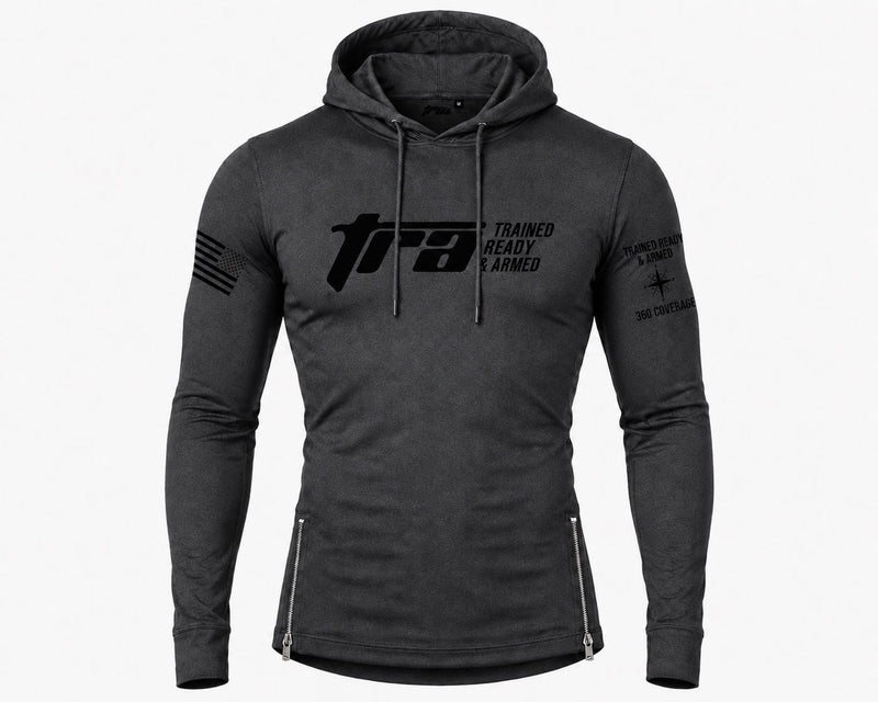 TRA Men’s 360° Performance Hoodie – Charcoal