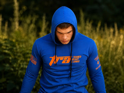 TRA 360° Performance Hoodie – Blue