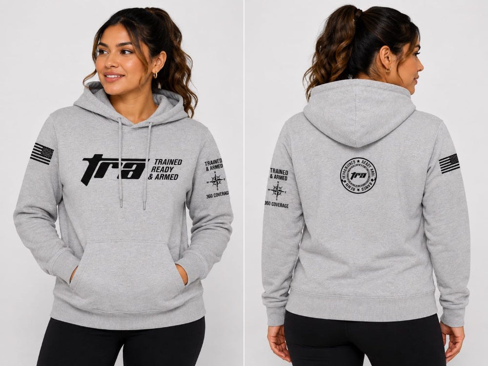 TRA Women’s 360° Signature Hoodie – Grey